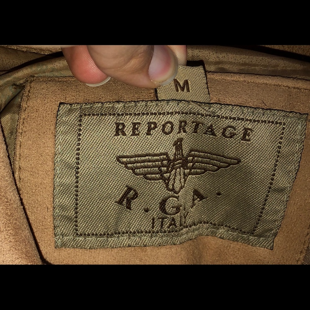 Reportage RGA vintage suede jacket - Picture 4 of 6